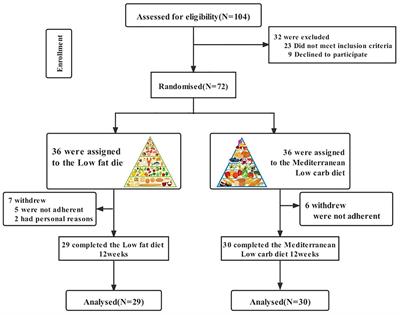 Mediterranean Diet Combined With a Low-Carbohydrate Dietary Pattern in the Treatment of Overweight Polycystic Ovary Syndrome Patients